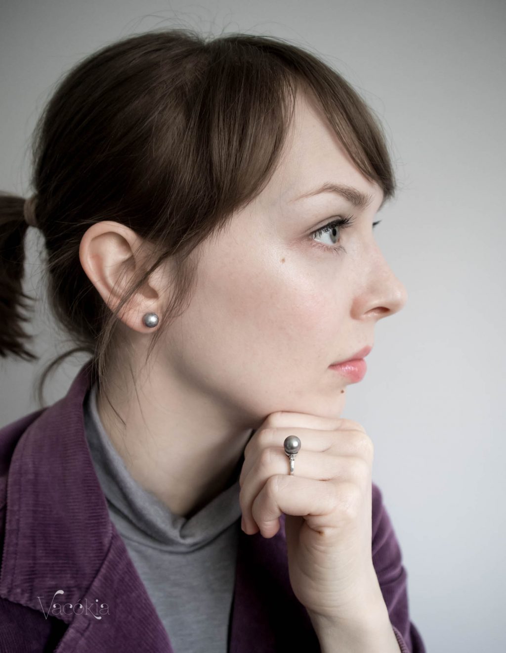 Csináltam hozzá fülbevalót :)