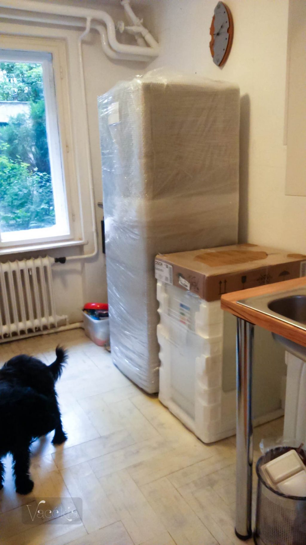 Ekkora fagyasztós hűtő lesz a 28 négyzetméteres lakásban