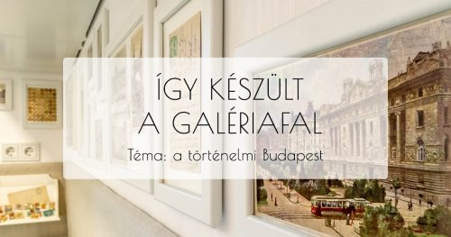 Galériafal készítése